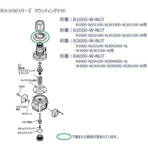 CKD F.R.Lユニット 2000シリーズ用 マ