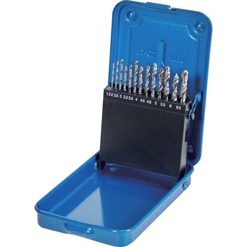 TRUSCO ハイスストレートドリル 13本組セッ