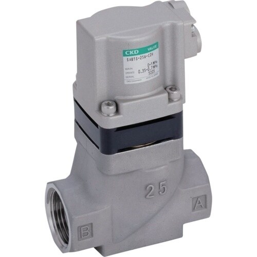 CKD SABシリーズ エアオペレイト式2ポート弁