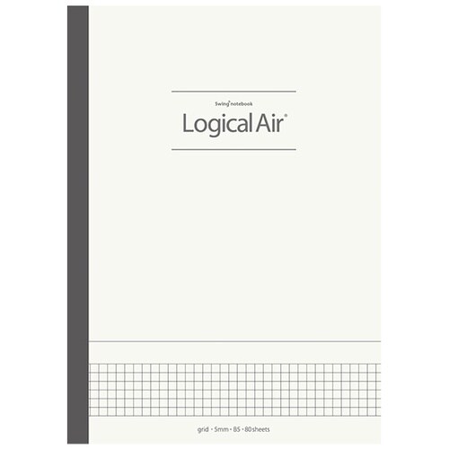 ナカバヤシ ロジカルエアーノートビジネス5ミリ方眼