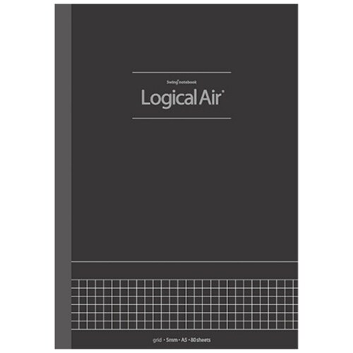 ナカバヤシ ロジカルエアーノートビジネス5ミリ方眼