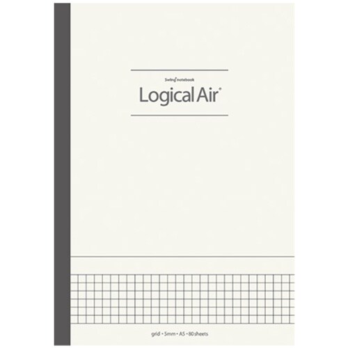 ナカバヤシ ロジカルエアーノートビジネス5ミリ方眼