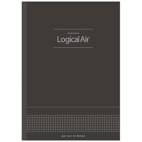 ナカバヤシ ロジカルエアーノートビジネス5ミリ方眼