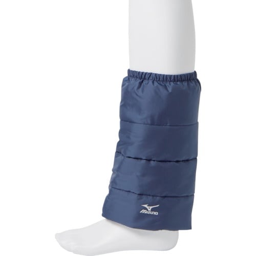 ミズノ 断熱撥水レッグウォーマーネイビーM−L