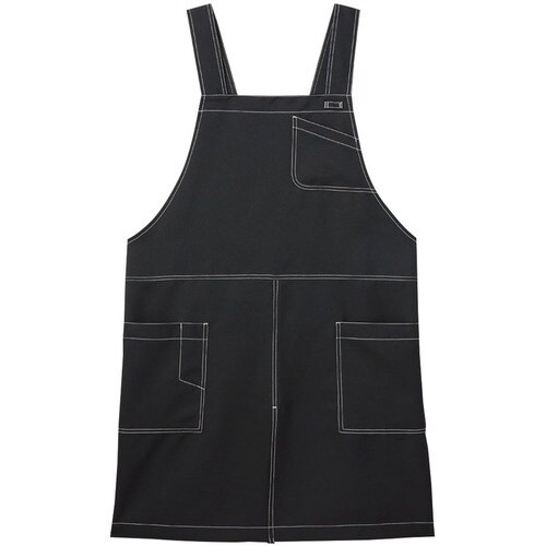 サンペックス エプロン 撥水 胸当て 作業用 ブラ