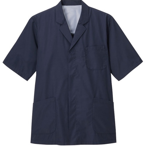 サンペックス 調理衣 半袖 衿付き 飲食店 厨房