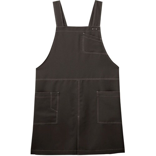 サンペックス エプロン 撥水 胸当て 作業用 ブラ