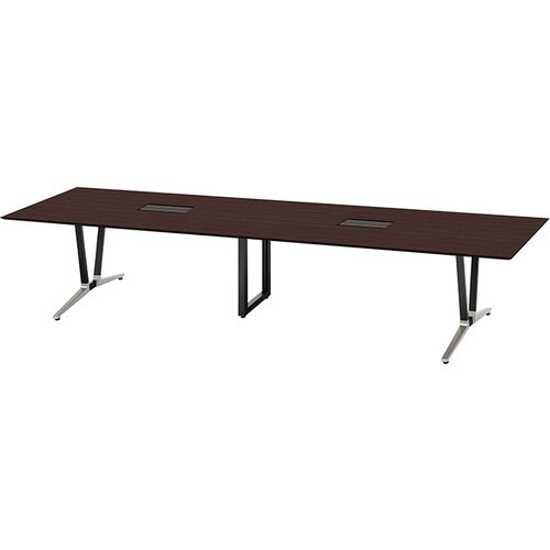 NAIKI ミーティングテーブル(舟底配線付 アド