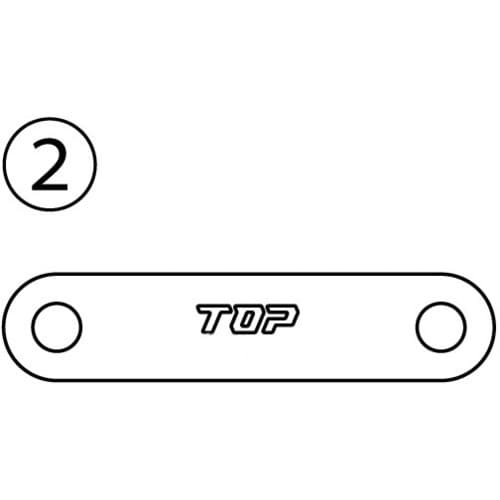 TOP 連結板 2枚 GP−150用部品