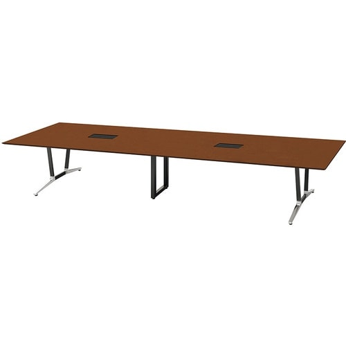 NAIKI ミーティングテーブル(舟底配線付 アド