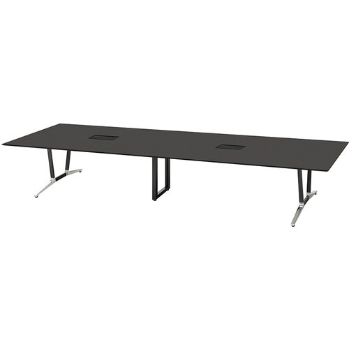 NAIKI ミーティングテーブル(舟底配線付 アド