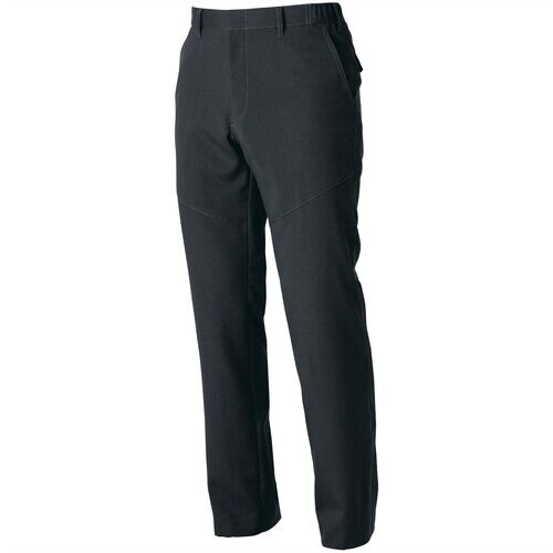 SOWA スラックス(ノータック・脇ゴム) ブラッ