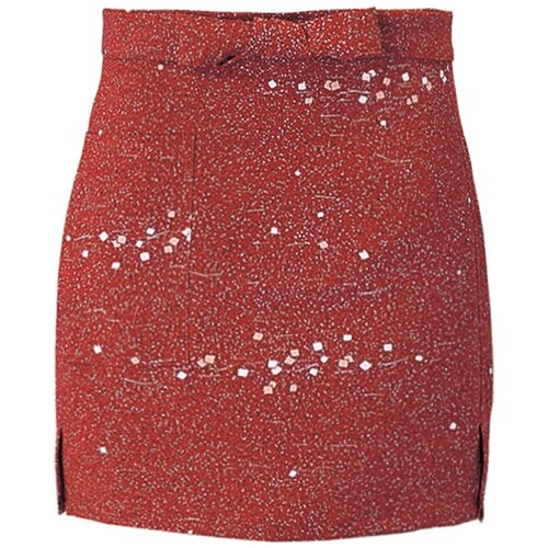 サンペックス 前掛 F(蒔糊紙散らし) エンジ