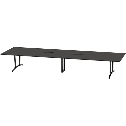 NAIKI ミーティングテーブル(舟底配線付 アド