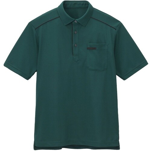 サンペックス ポロシャツ グリーン S (男女兼用