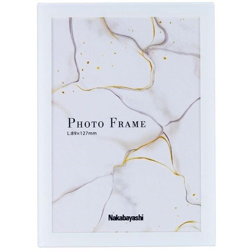 ナカバヤシ アクリル製フォトフレームスライド式Lホ