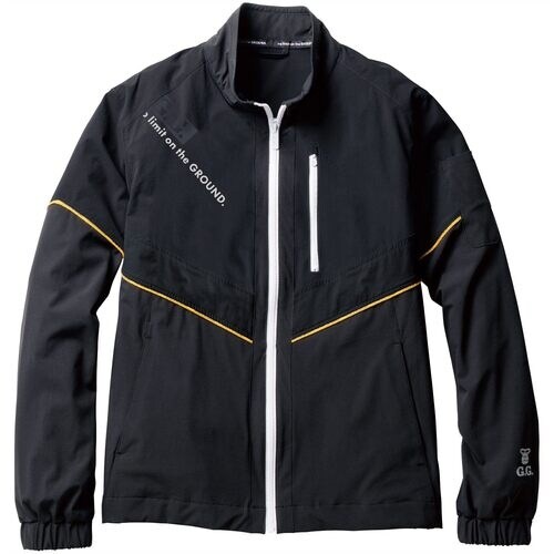 G.G. 長袖ブルゾン ブラック 3L