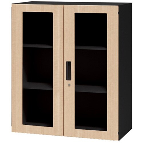 NAIKI ガラス両開き書庫 CW型/扉:サンドオ