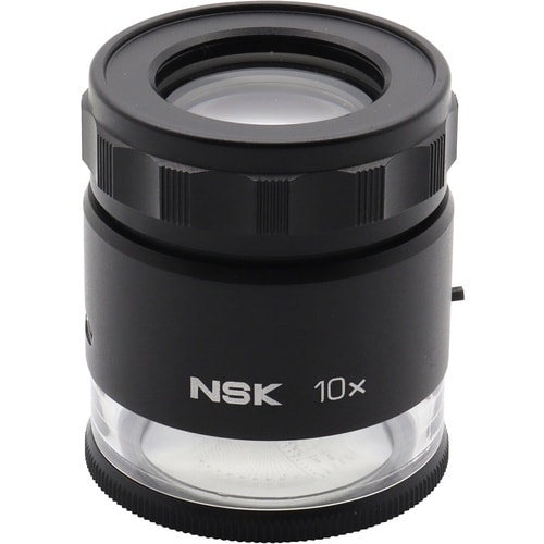 SK LEDライト付スケールルーペ NLSL−10