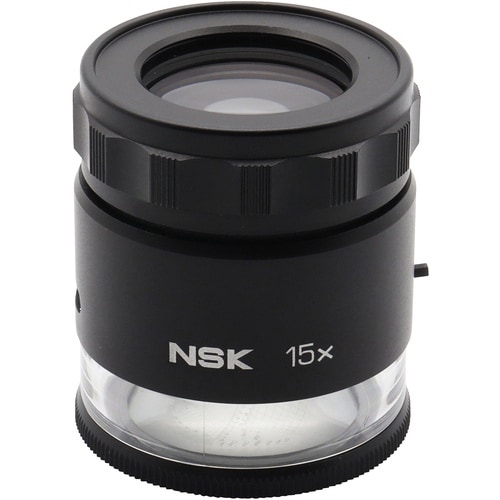 SK LEDライト付スケールルーペ NLSL−15