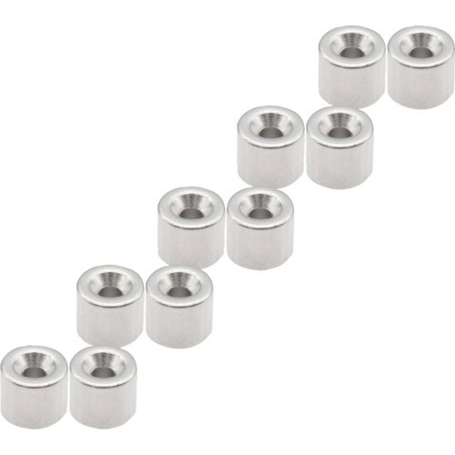 TRUSCO まとめ買い ネオジム丸形磁石 皿ねじ