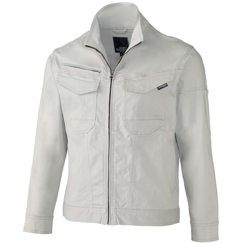 クロダルマ 長袖ジャンパー シルバー LL