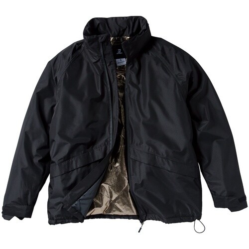 クロダルマ 防水防寒ジャケット ブラック S