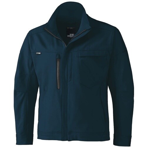 クロダルマ 長袖ジャンパー ネイビー L