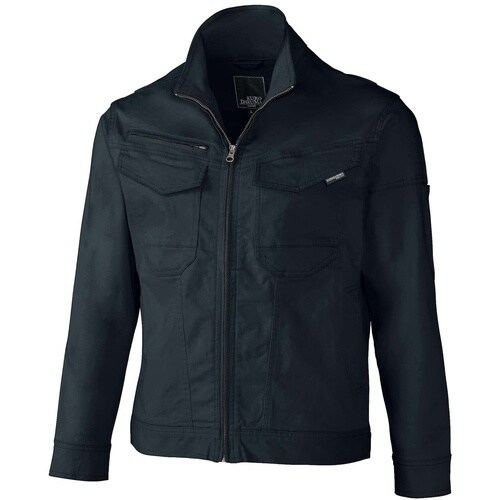 クロダルマ 長袖ジャンパー ネイビー 6L