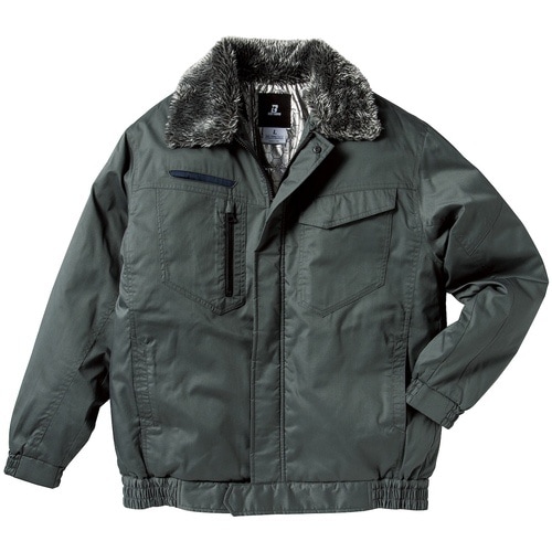 クロダルマ 防寒ジャンパー チャコールグレー 4L