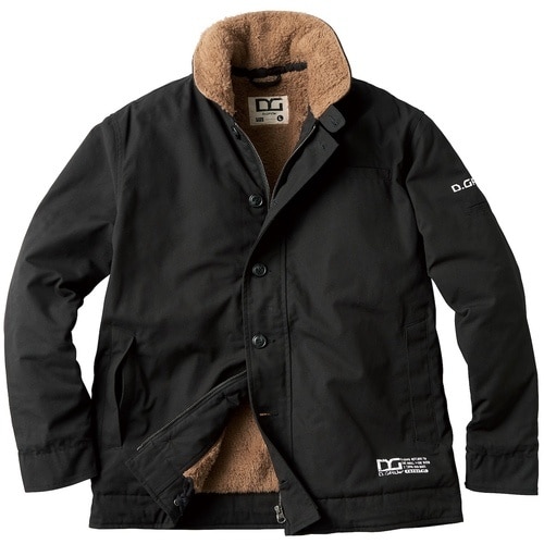 クロダルマ 防寒コート ブラック 4L