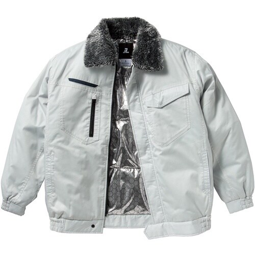 クロダルマ 防寒ジャンパー シルバー M