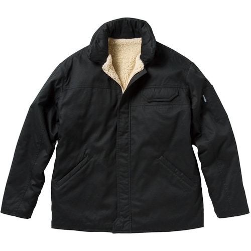 クロダルマ リバーシブル防寒ジャンパー ブラック