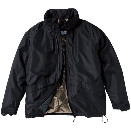 クロダルマ 防水防寒ジャケット ブラック LL