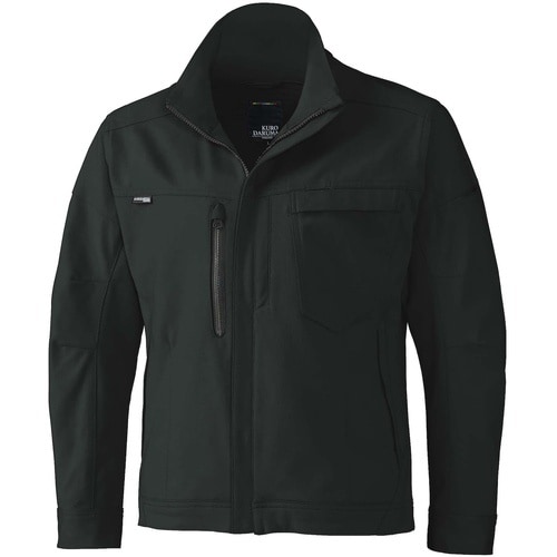 クロダルマ 長袖ジャンパー ブラック 5L