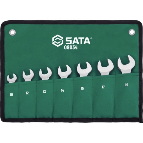 SATA ショートコンビネーションラチェットレンチ