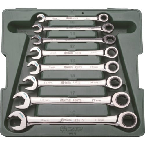 SATA クイックラチェットコンビネーションレンチ