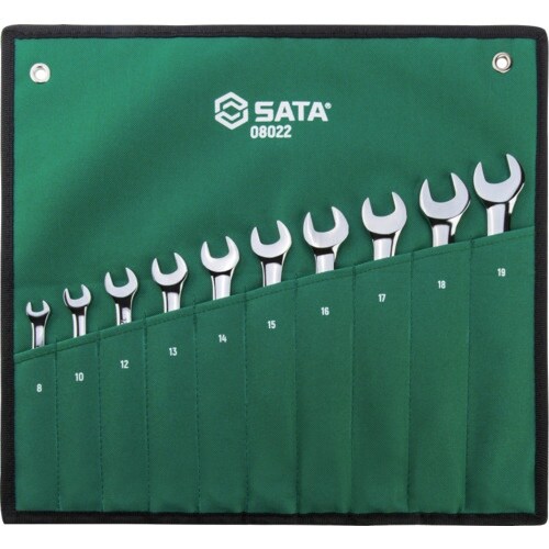 SATA コンビネーションレンチセット(10点)