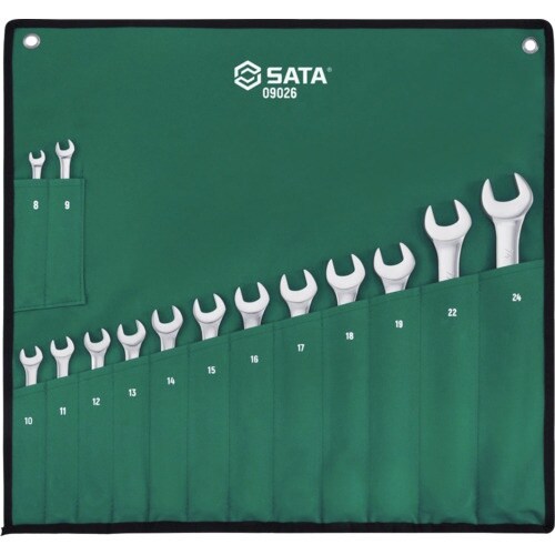SATA コンビネーションレンチセット(14点)