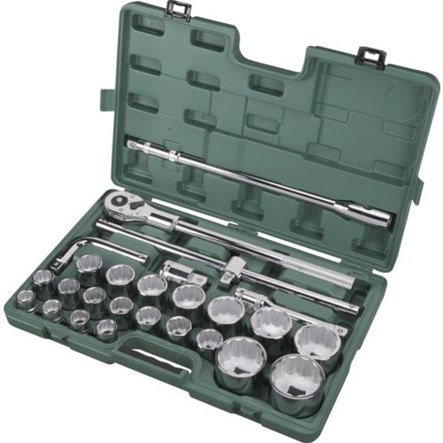 SATA 12角ソケットレンチセット 差込角19m