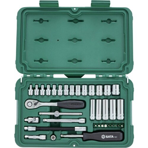 SATA 6角ソケットレンチセット 差込角6.35