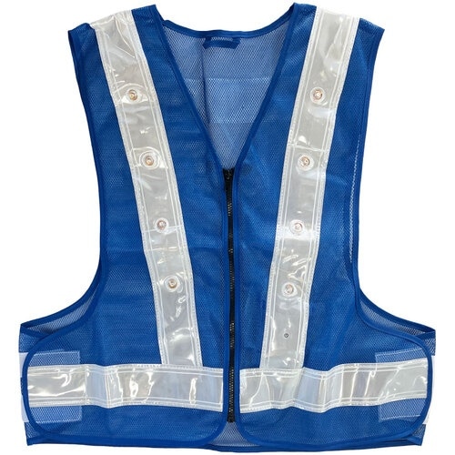 ミズケイ LED防犯パトロールベスト 見守らNig