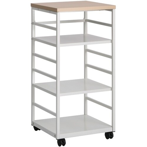 テラモト ラダーキャビネットFT オフホワイト