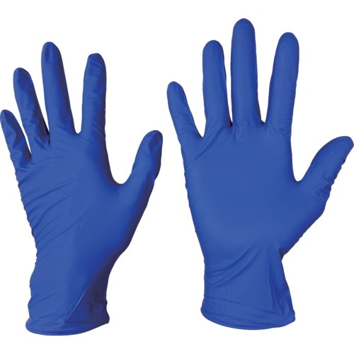 TRUSCO まとめ買い 使い捨てニトリル手袋TG