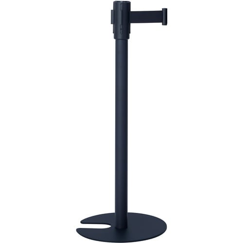 テラモト ベルトパーテーションLight ブラック