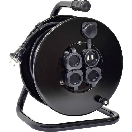 NICHIDO コードリール 100V 防雨防塵型