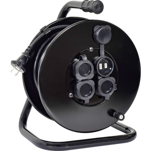 NICHIDO コードリール 100V 防雨防塵型