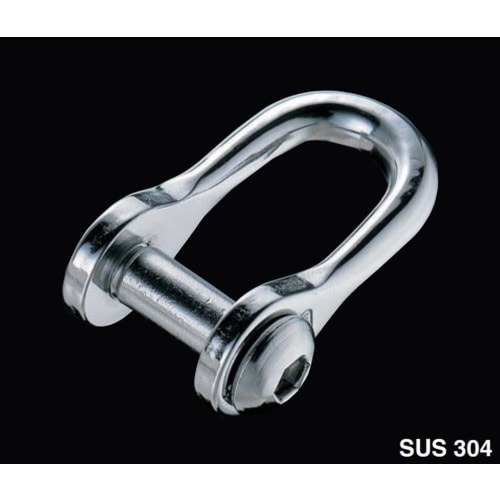 ふじわら 沈み半丸ネジシャックル M5