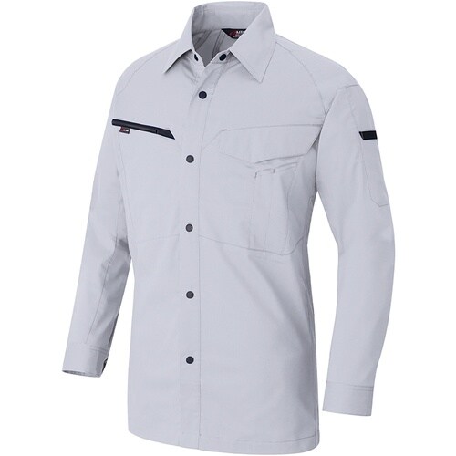 アイトス ニュームービンカット 長袖シャツ(男女兼