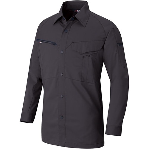 アイトス ニュームービンカット 長袖シャツ(男女兼